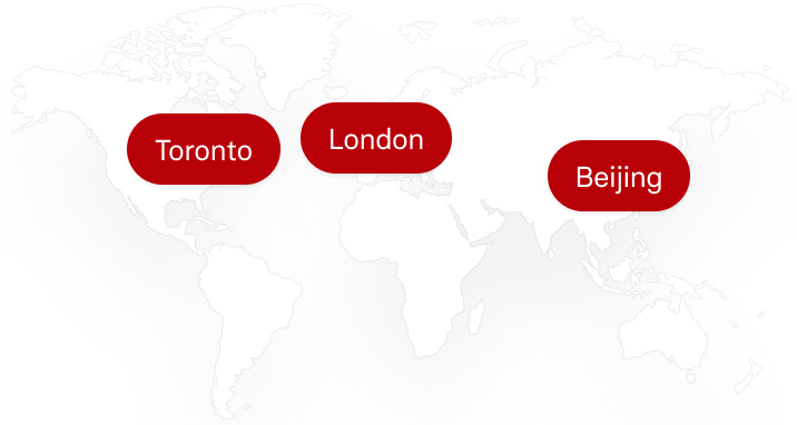Company hq map